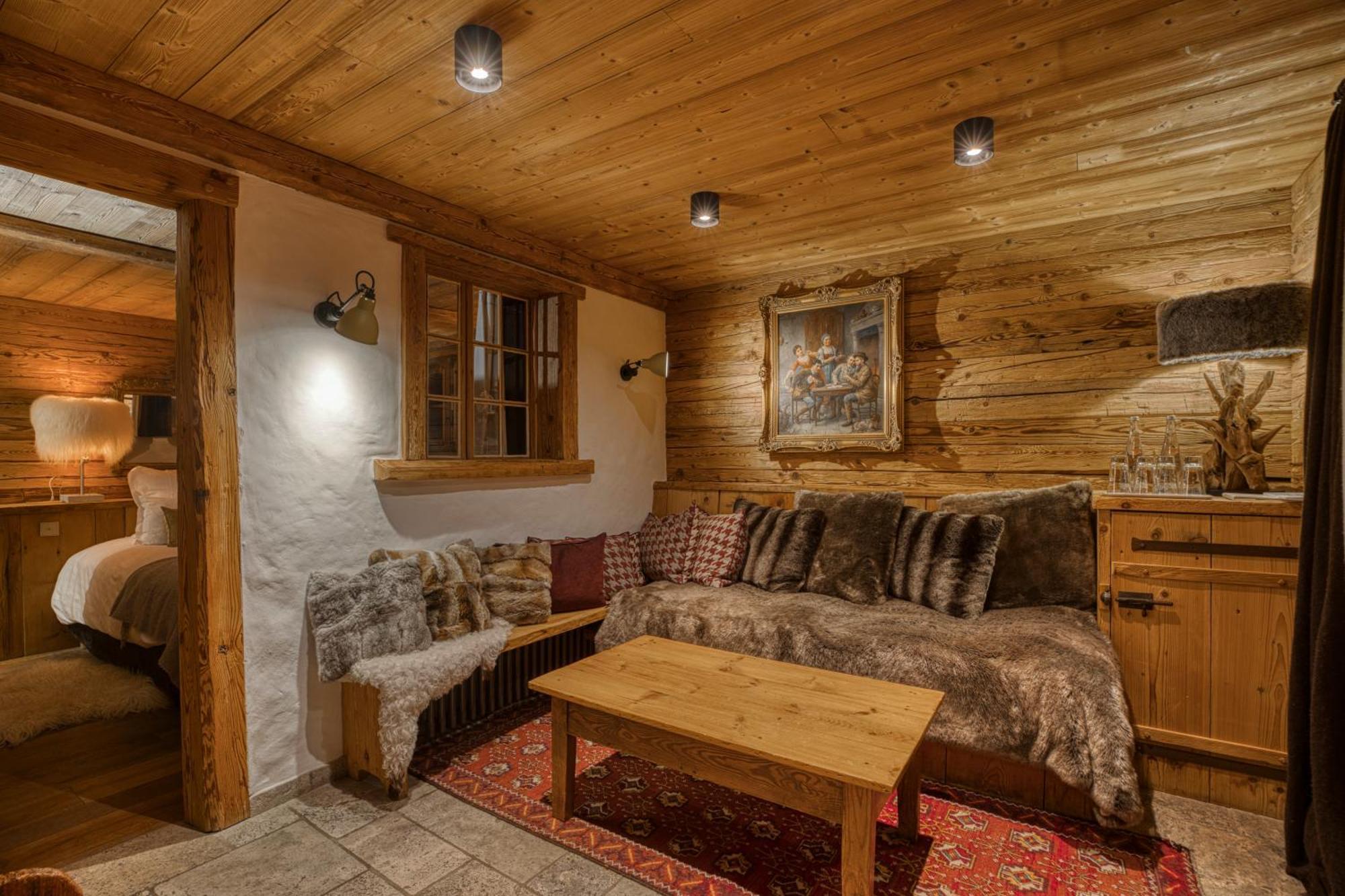 Le Vieux Chalet La Clusaz Esterno foto