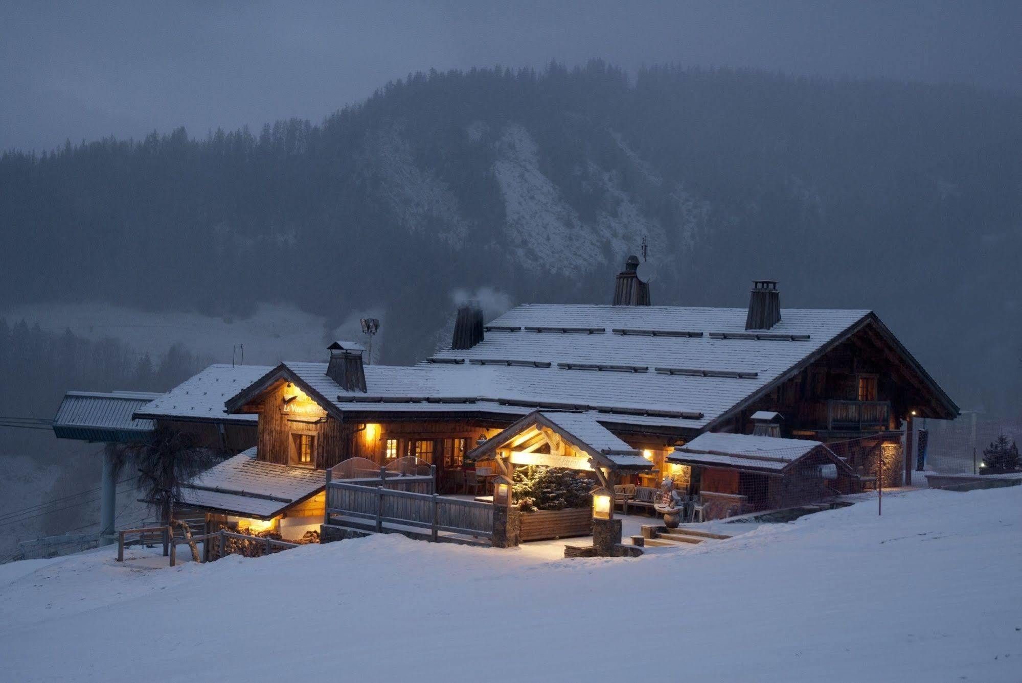 Le Vieux Chalet La Clusaz Esterno foto